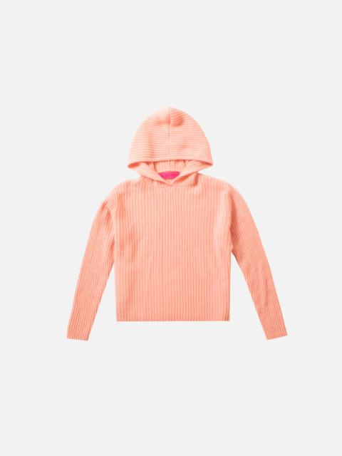 The Elder Statesman WOMEN'S MED RIB HOODIE