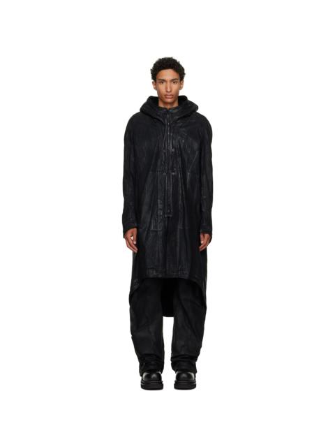 Julius Black Urban Denim Coat