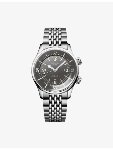 Longines L3.764.4.99.6 Legend Diver Stainless-Steel Automatic Watch
