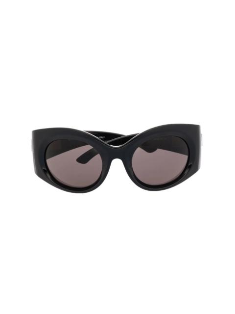Bold round-frame sunglasses