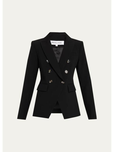 VERONICA BEARD Miller Double-Breasted Dickey Jacket