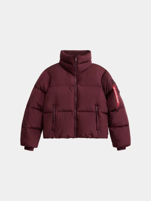 ALPHA INDUSTRIES SIERRA SHORT PUFFER PARKA WOMENS