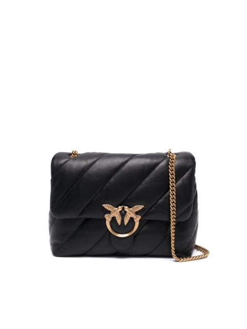 Love quilted leather bag