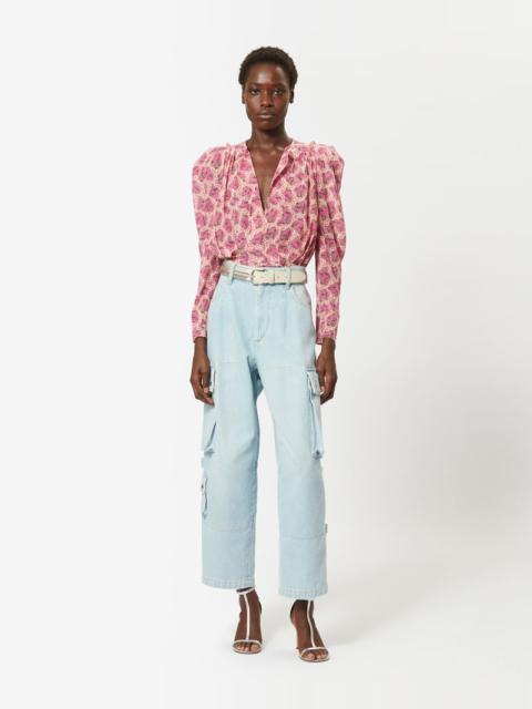 Isabel Marant ZARGA SILK TOP