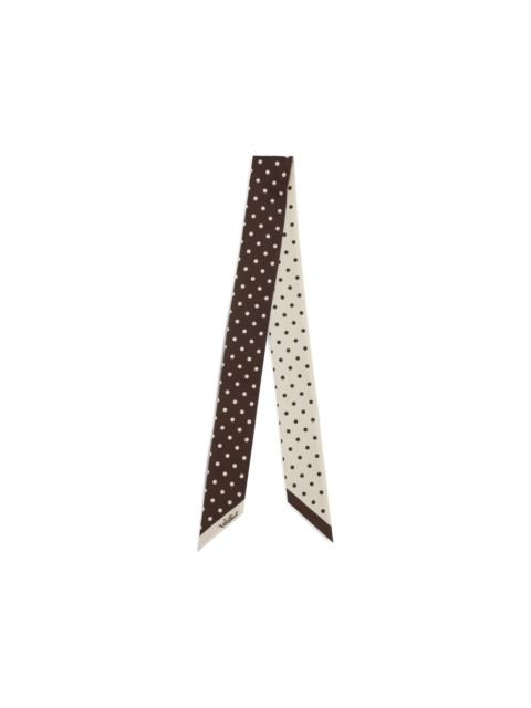Valentino polka dot scarf