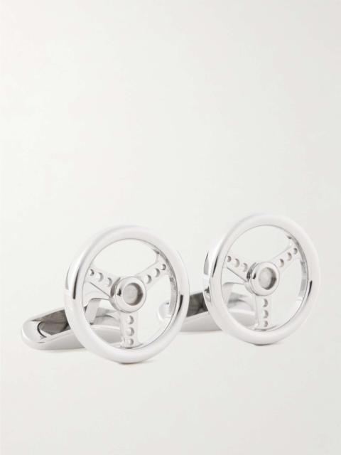 Chopard Racing Steering Wheel Stainless Steel Cufflinks