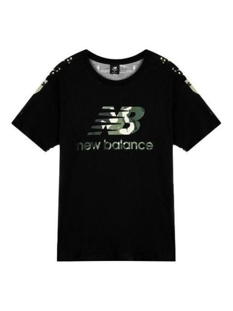 New Balance Essential Camo Tee 'Black Green' AMT11509-BM
