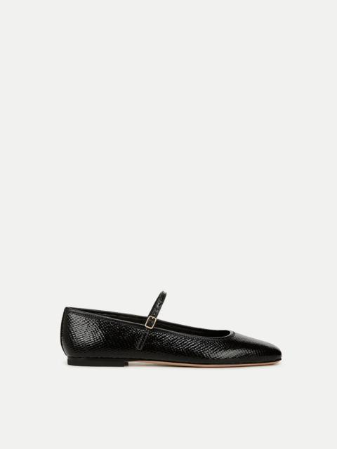 VERONICA BEARD ELLIE METALLIC FLAT