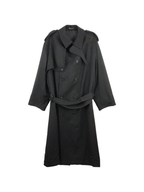 Yohji Yamamoto K-Chin Flap trench coat