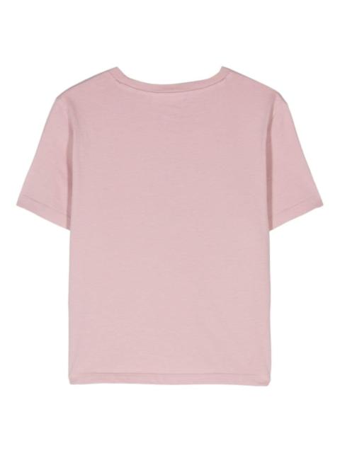Maison Kitsune T-shirt Rosa Donna