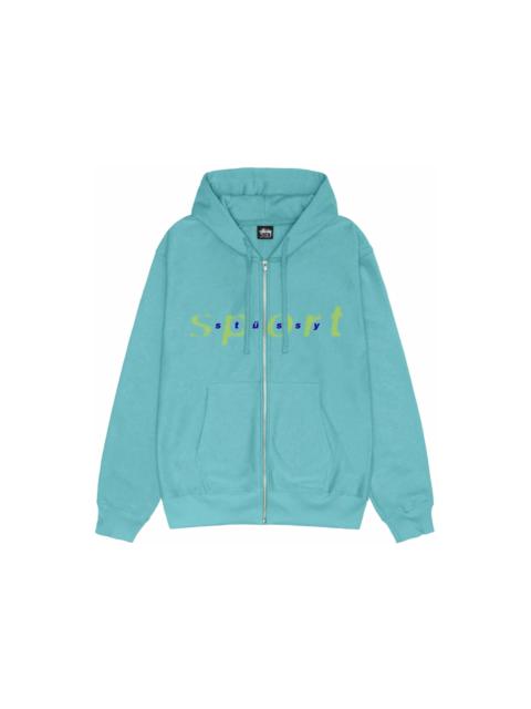 Stüssy Stussy Dot Sport Zip Hoodie Ocean
