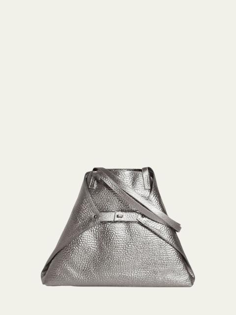 AKRIS Ai Medium Hammered Shoulder Bag