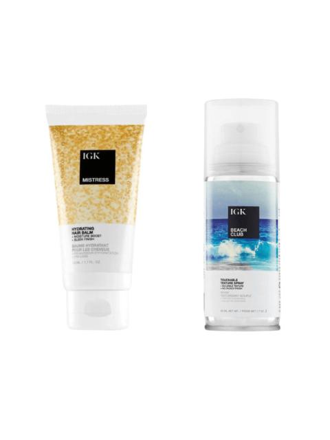 IGK Hair Mistress Travel Size + Beach Club Travel Size