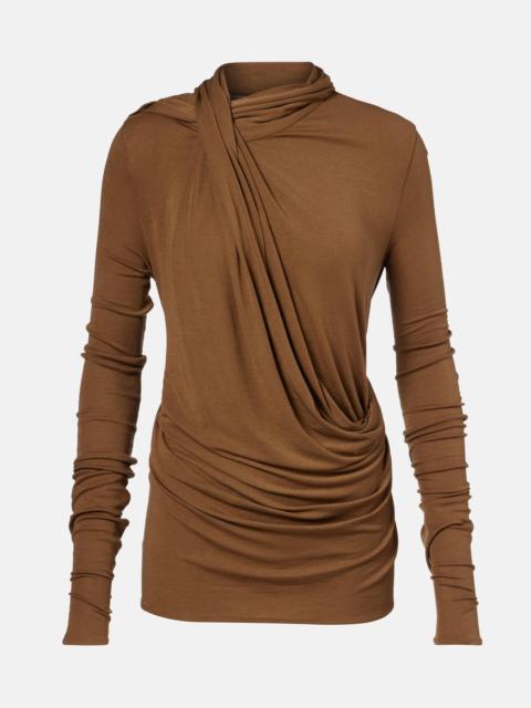 entire studios Draped jersey top