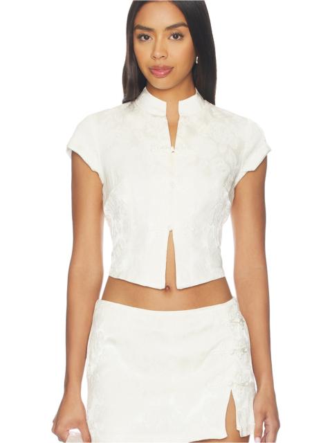 AMANDA UPRICHARD Lina Top