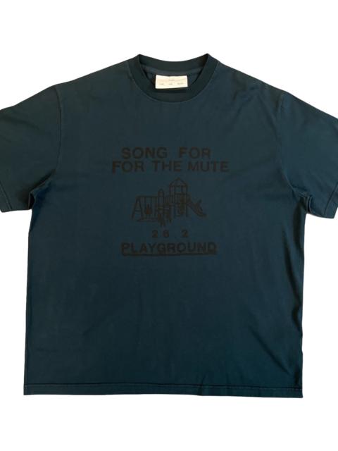 Song for the Mute Recess Standard Tee "Overdye Petrol" 262_MTS035P11_DRPEPET