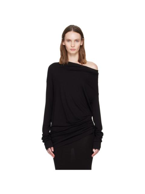 AARON ESH Black Off The Shoulder Top