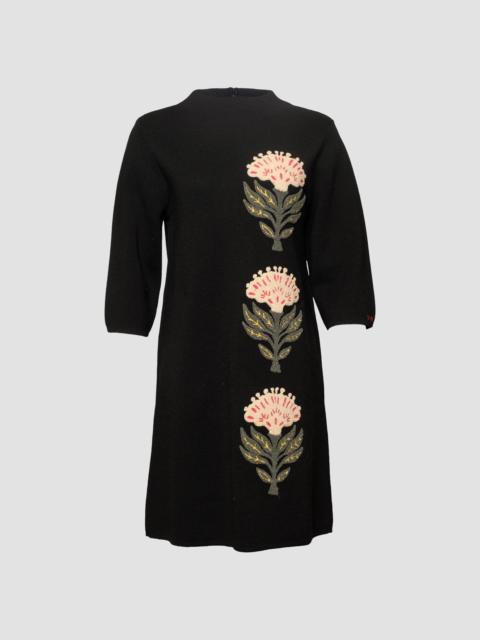 FRANCES VALENTINE Women's Annie Dress Heirloom Floral - Black Multi