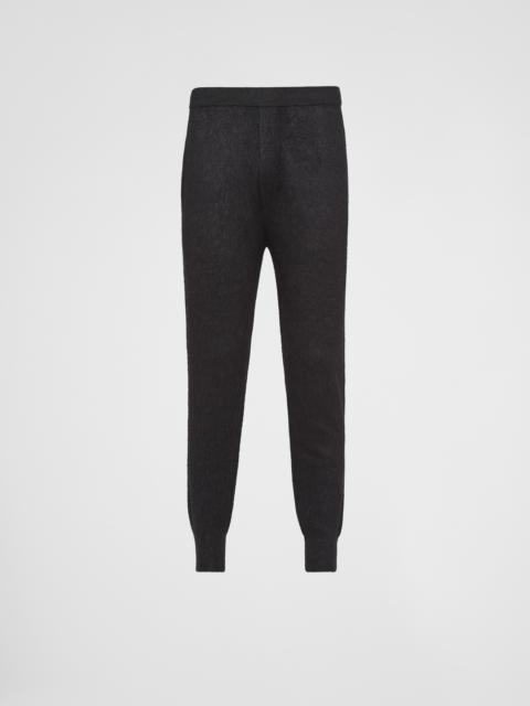 Cashmere and silk knit pants