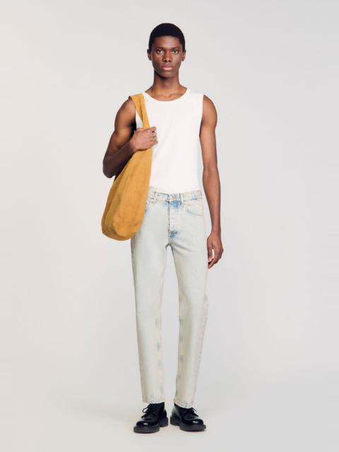 Sandro REGULAR FADED JEANS