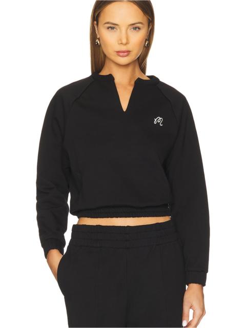 malbon Gianna Raglan Pullover Sweatshirt