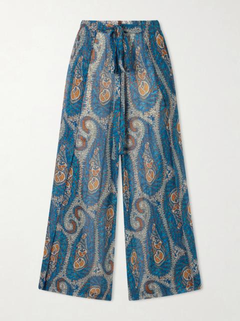 Etro Wide-leg Woven Pants