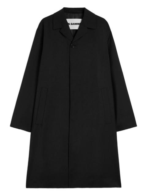 Jil Sander button-up wool coat