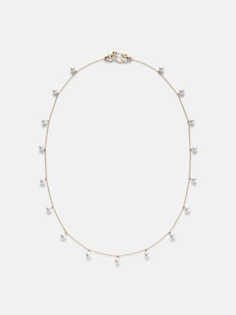 SOPHIE BILLE BRAHE Lou Lou 14kt gold necklace with freshwater pearls