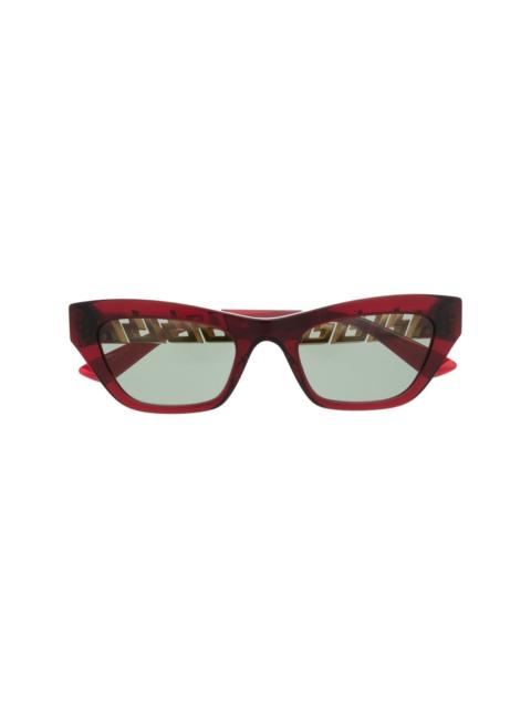 VERSACE La Greca cat-eye sunglasses