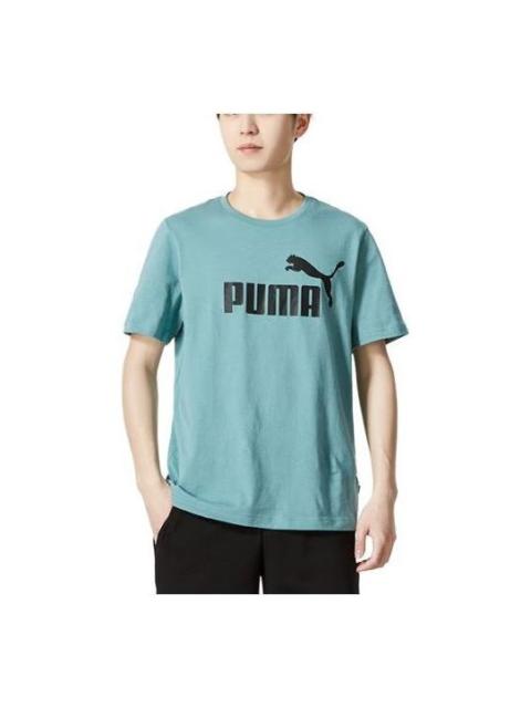 PUMA Essential Small Logo Shirt 'Teal' 847715-75