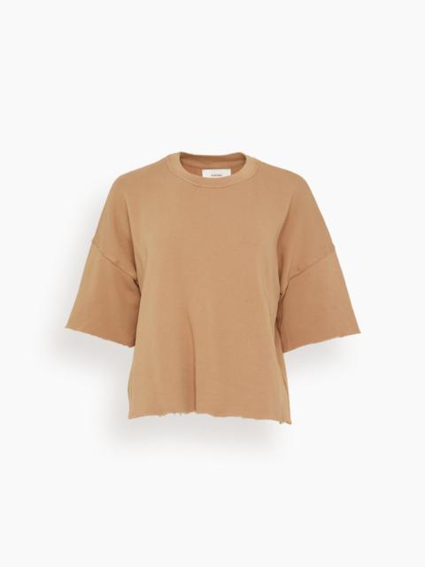 XÍRENA Romeo Tee in Saddle