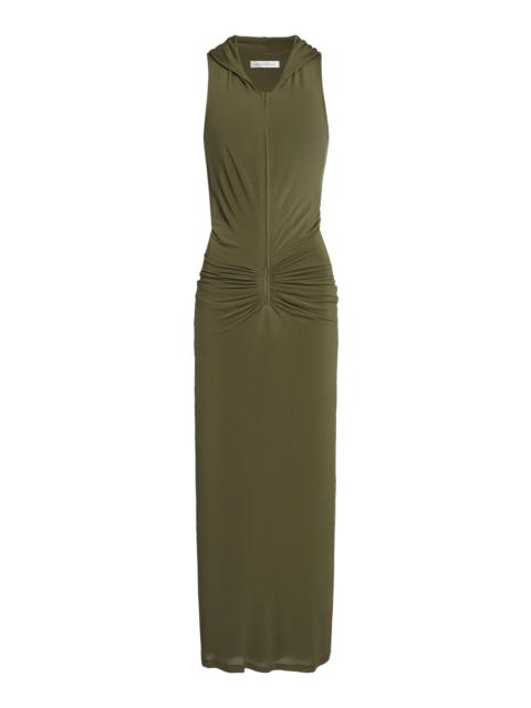CHRISTOPHER ESBER Dannie Hooded Maxi Dress dark grey
