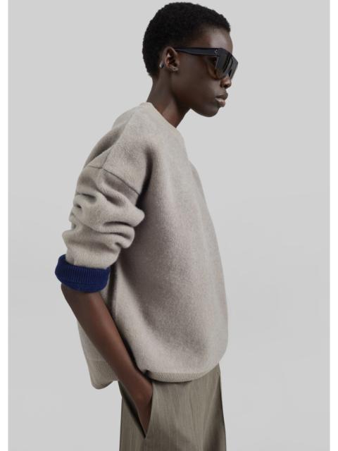 The Frankie Shop Hana Wool Sweater - Taupe