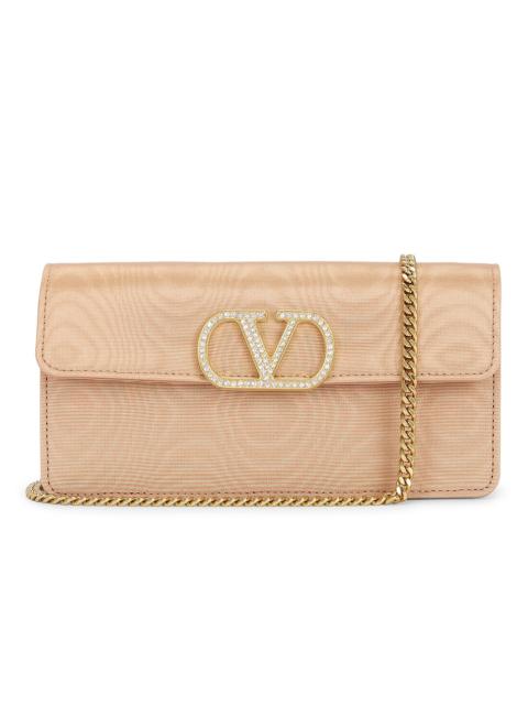 Valentino Vlogo Signature Wallet With Strap