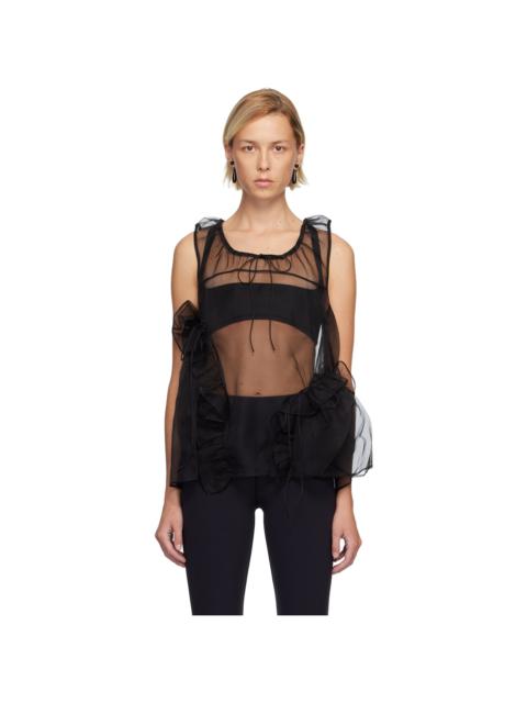 CECILIE BAHNSEN Black Orsalina Top