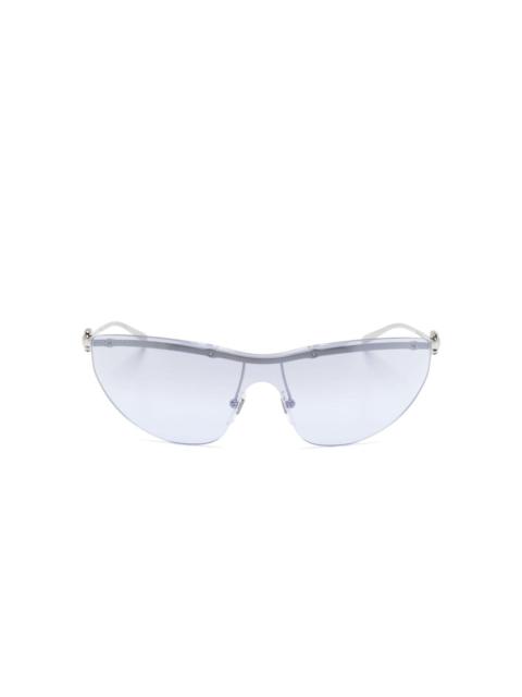 wraparound-frame sunglasses