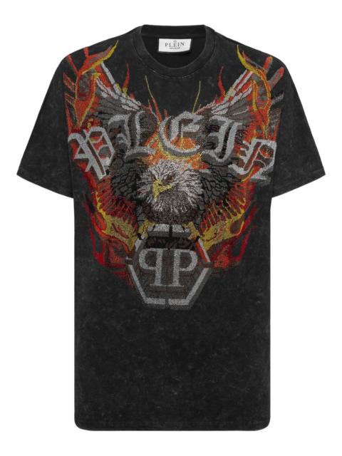 PHILIPP PLEIN graphic eagle-print T-shirt