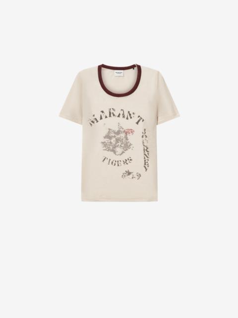 Isabel Marant Étoile KILIANN LINEN T-SHIRT