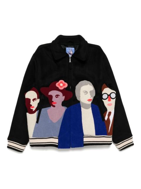 KidSuper varsity jacket