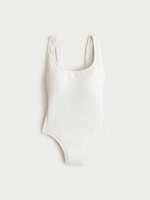 J.CREW Claudia scrunchie one-piece