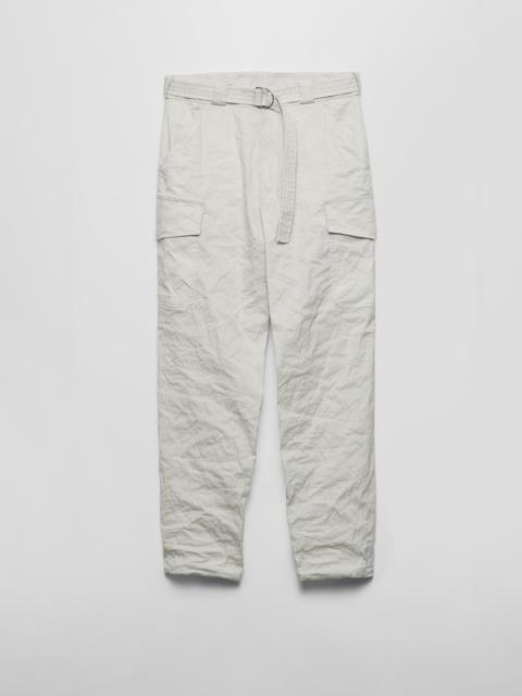 Stretch cotton pants