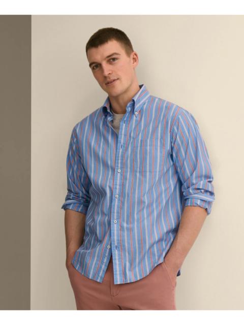 Brooks Brothers Friday Shirt, Poplin Stripe
