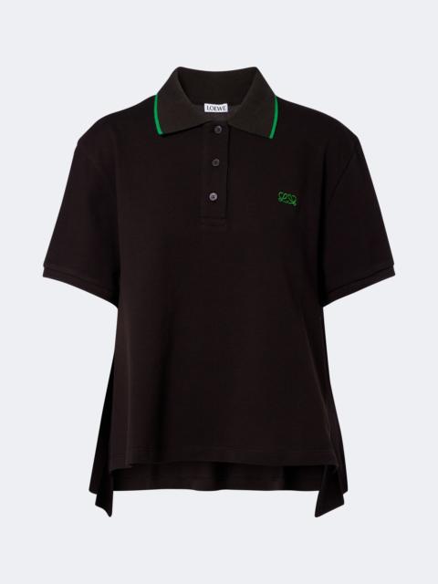 Loewe Double L cotton piqué polo shirt