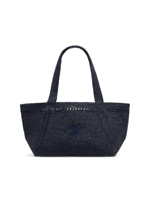 PATOU large JP monogram trapeze-design tote bag