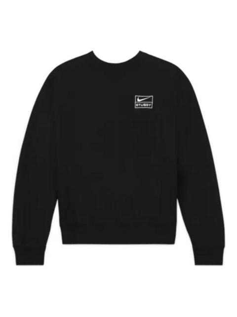 Nike Nike x Stussy SS23 Logo Sweatshirt 'Black' DO5310-010
