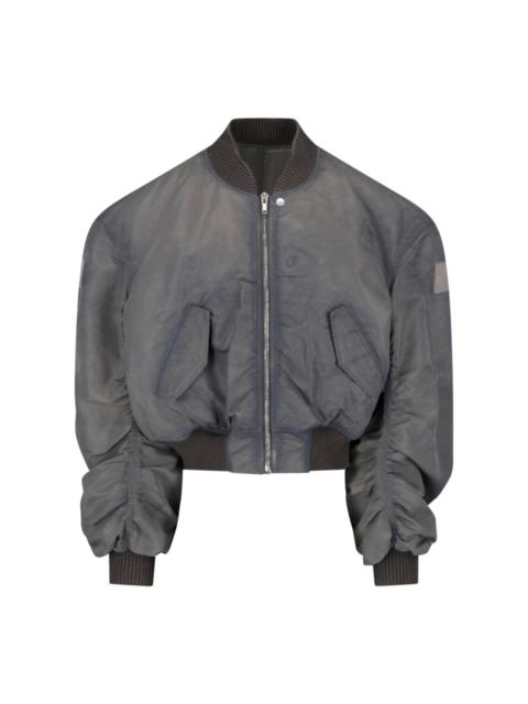 Rick Owens BOMBER JACKET "SECCHIA FLIGHT"