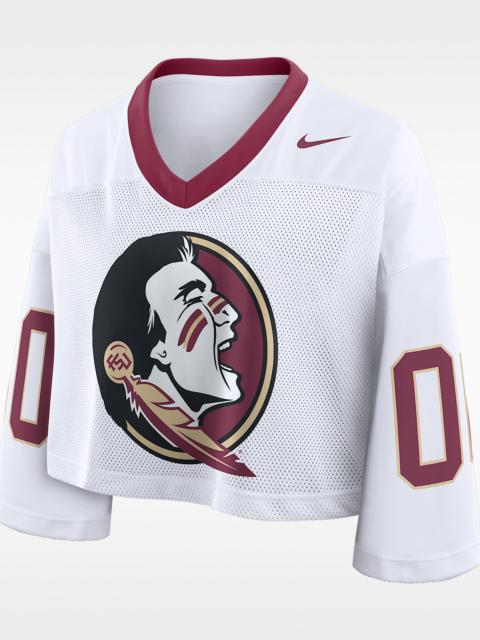 Nike Florida State Logo Women's Nike Dri-FIT College Cropped Jersey