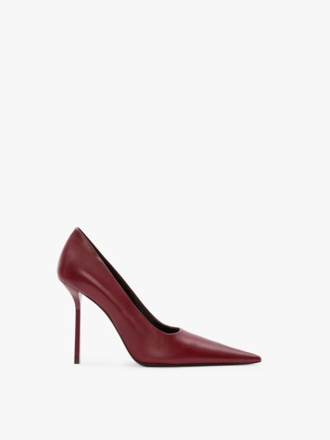 Victoria Beckham Victoria Stiletto Pump 100 In Burgundy Leather
