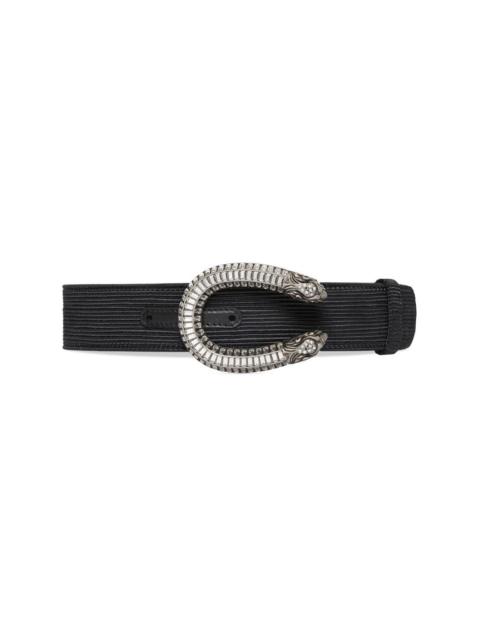 GUCCI Dionysus ribbed wide belt