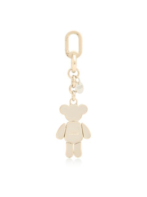 TOUS Beige and gold-colored Key Ring TOUS Puppet Bear